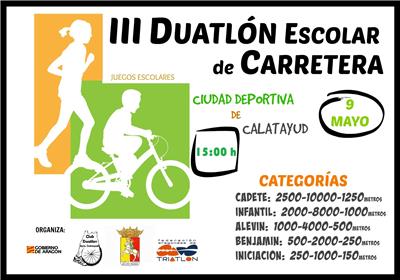 [JJ.EE.] III Duatlón de Carretera Escolar de Calatayud